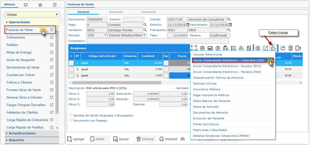 Software en la nube para emisión de comprobantes y facturación electrónica en Costa Rica