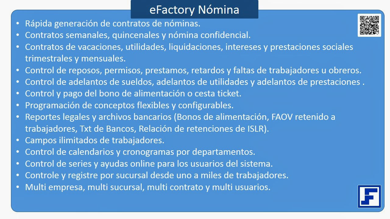 efactory rrhh nomina