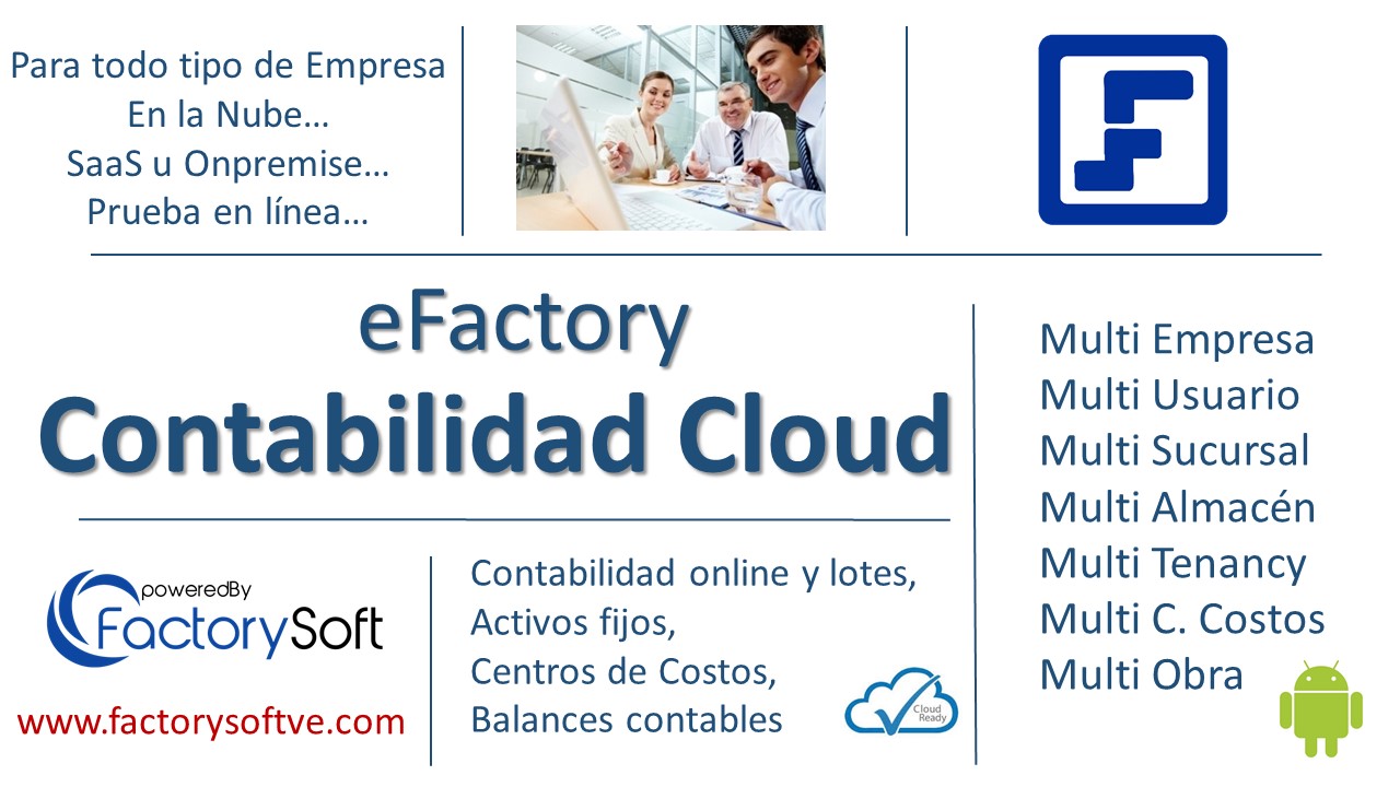 eFactory Software de Contabilidad en la Nube