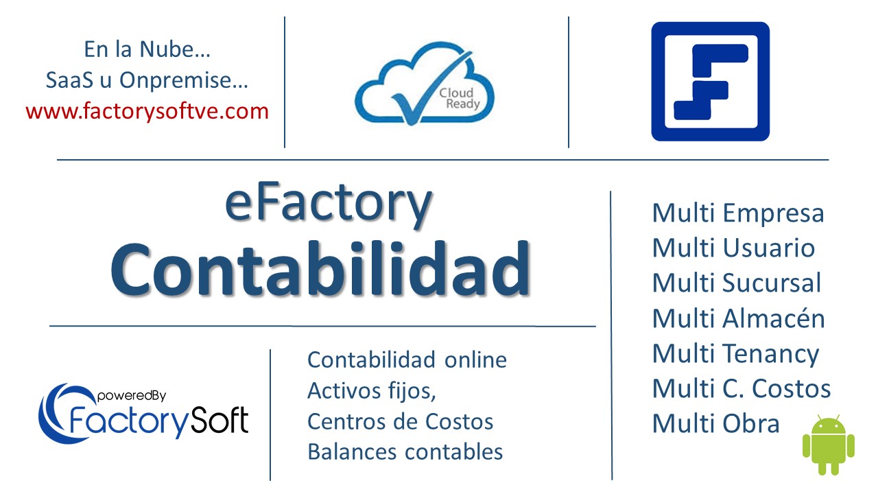 eFactory Software de Contabilidad en la Nube