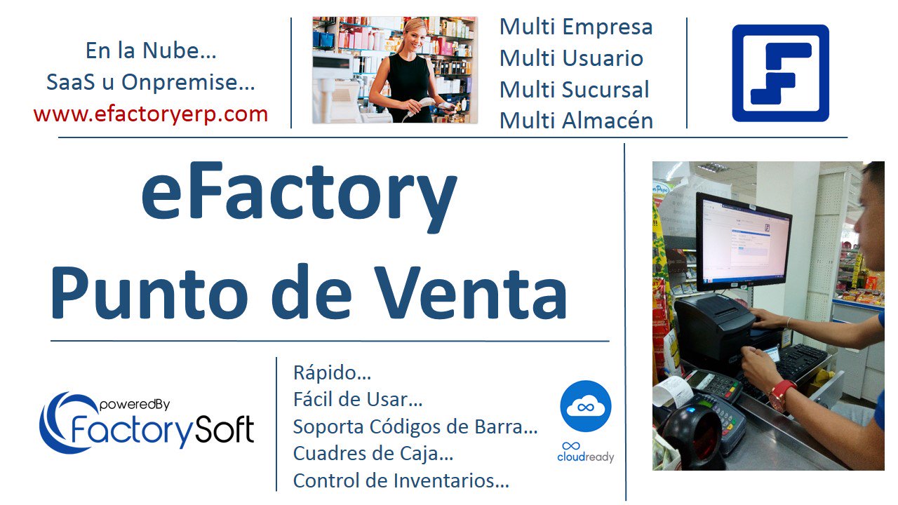 eFactory Punto de Venta en la Nube