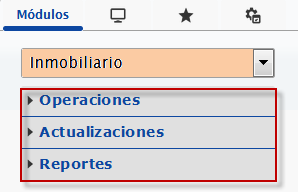 Secciones de Inmobiliario