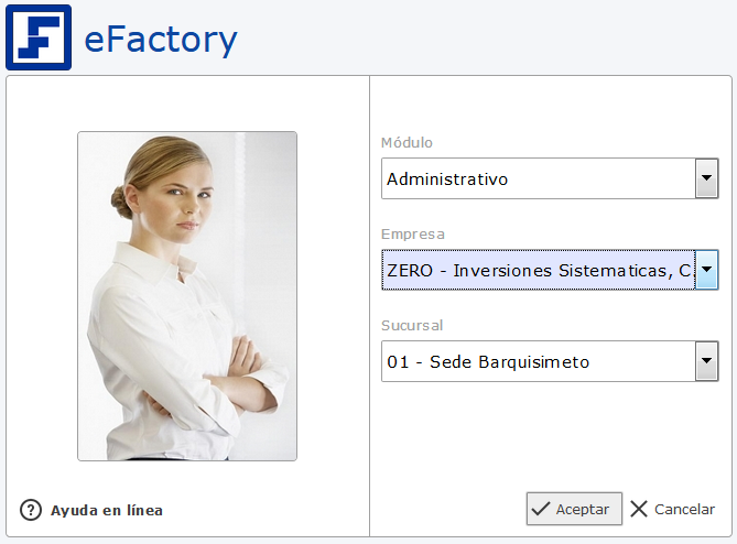 Ingresando a eFactory Administrativo