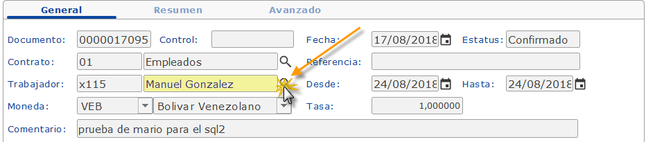 Formulario amonestaciones