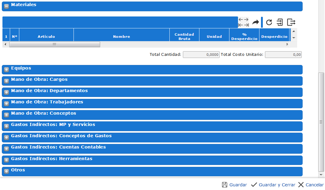 Detalle de 
                Registro de Partidas