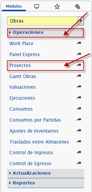 Formatos de Proyectos