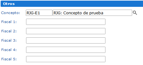 Sección Otros