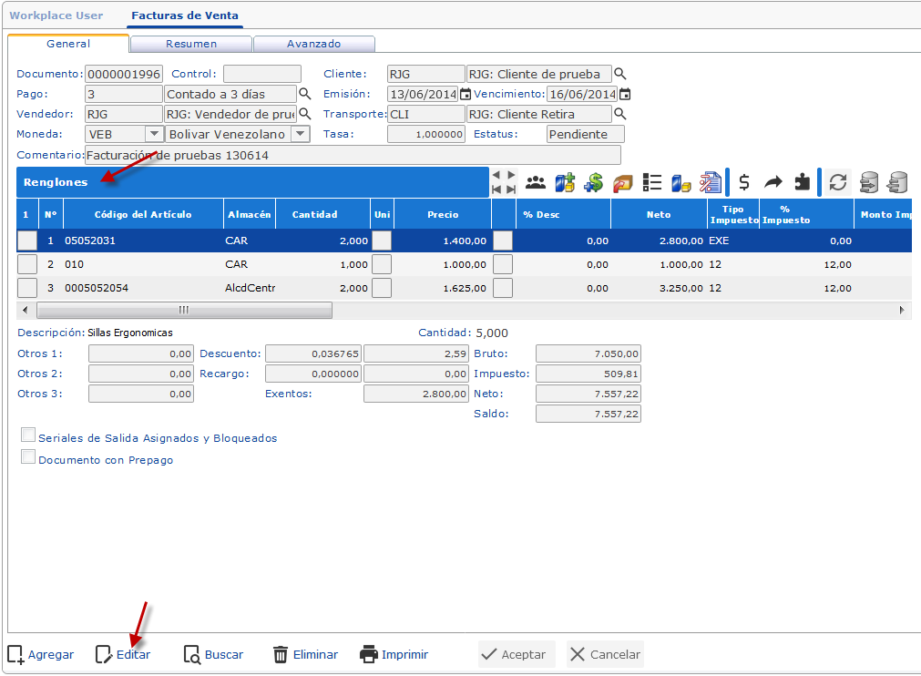 Editar Documento