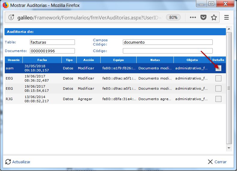 Verificar información contable