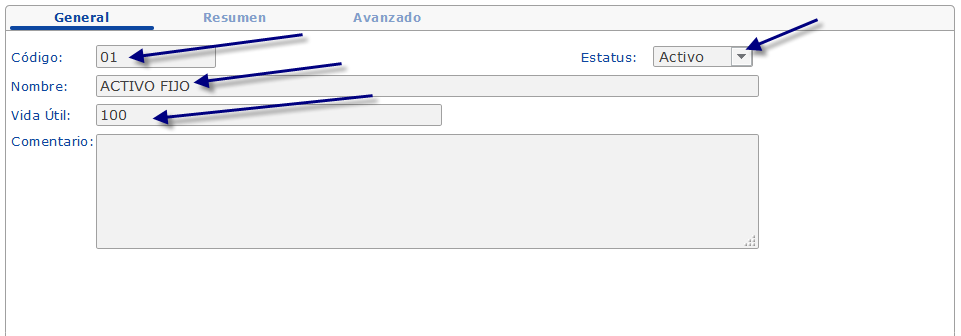 Editando el Formulario