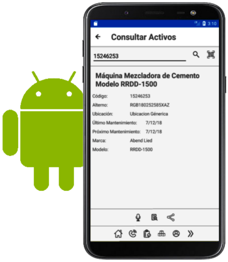 MP Móvil - Desarrollado en Android